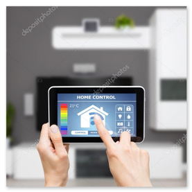 App di controllo domotico su smartphone
